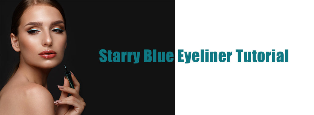 Starry Blue Eyeliner Tutorial | EIGSHOW BEAUTY